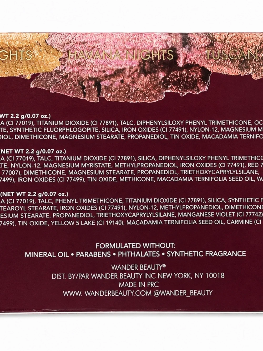 Wander Beauty Wanderess Dusk to Dawn Blush & Highlighter Palette